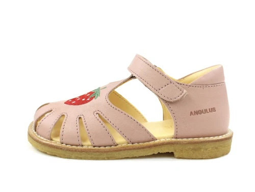 Angulus pale rose sandal jordbær